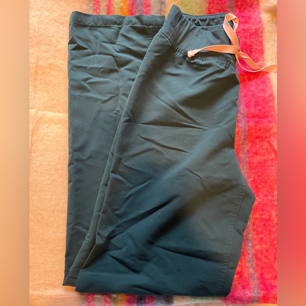 Caribbean Blue High Waisted Livingston Figs